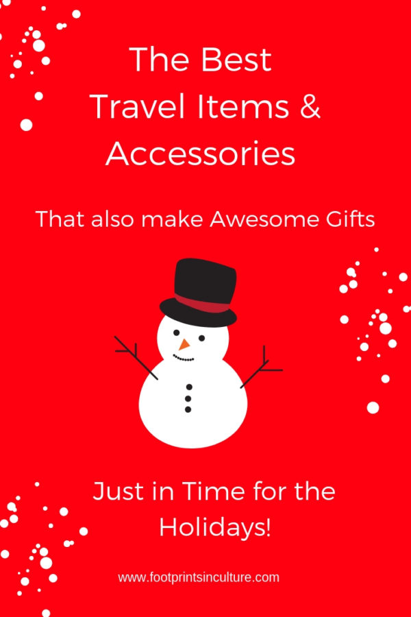 Travel Items and Accessories as Christmas Gifts - Footprints in Culture