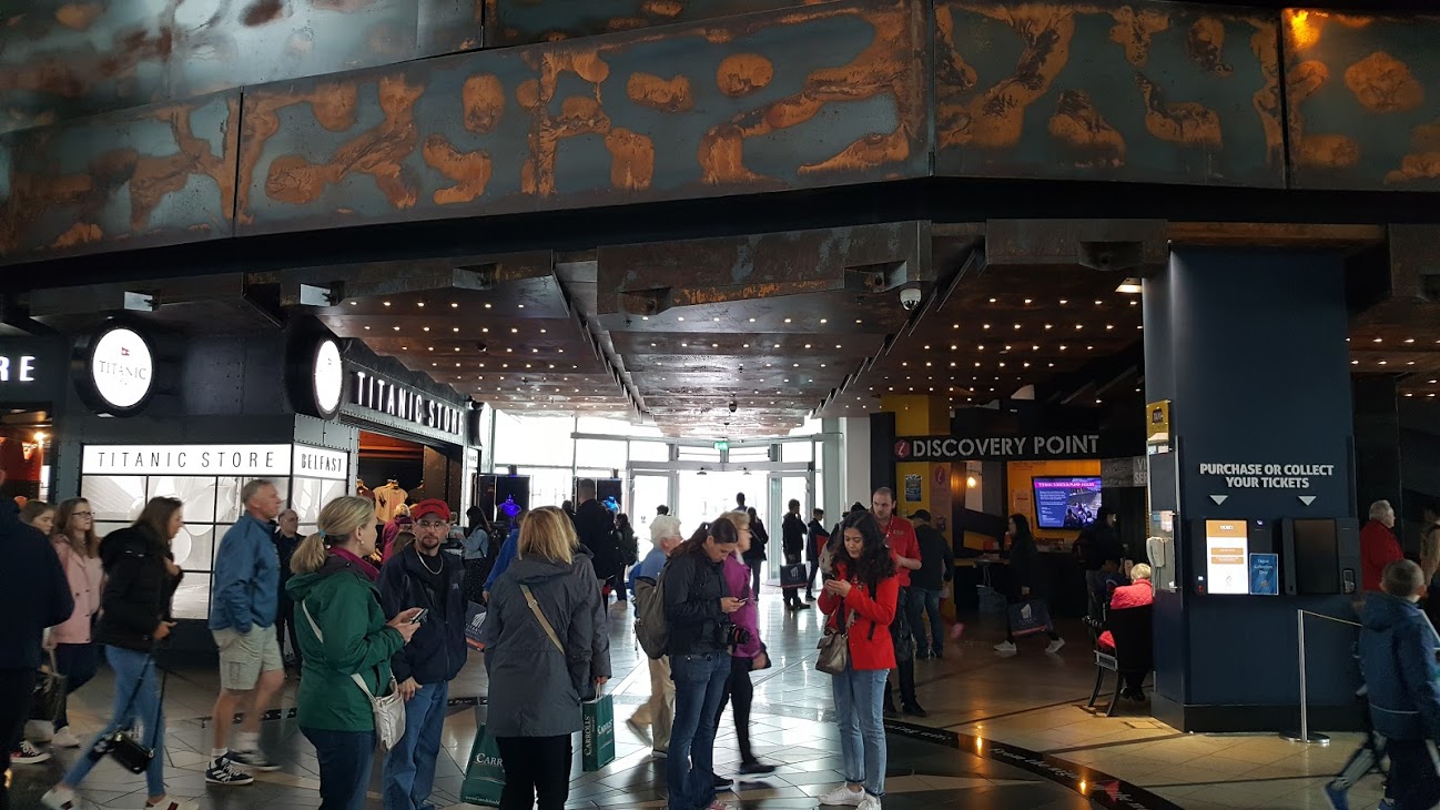 Inside Titanic Belfast - Footprints in Culture