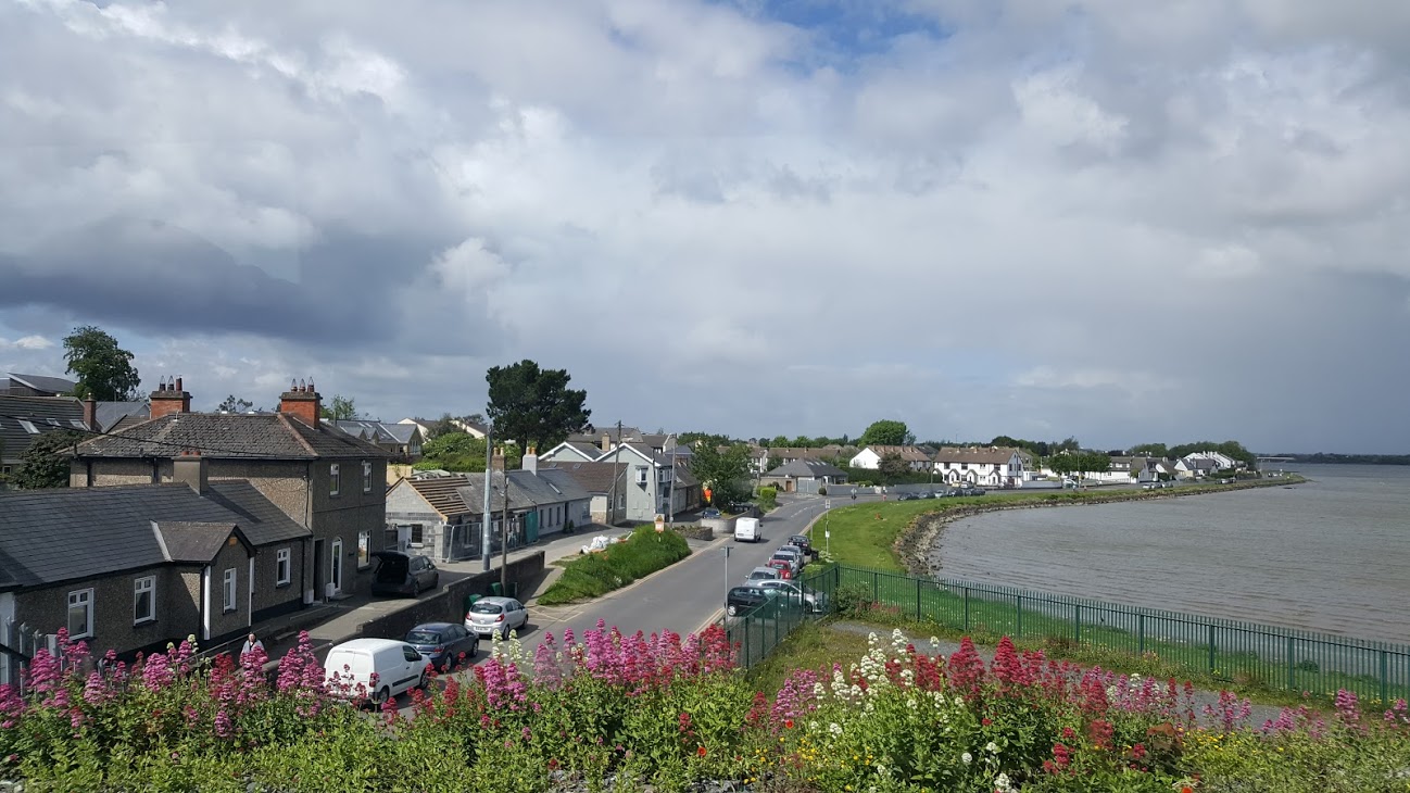 View from the train on the way to Dublin from Balbriggan, Ireland - Footprints in Culture