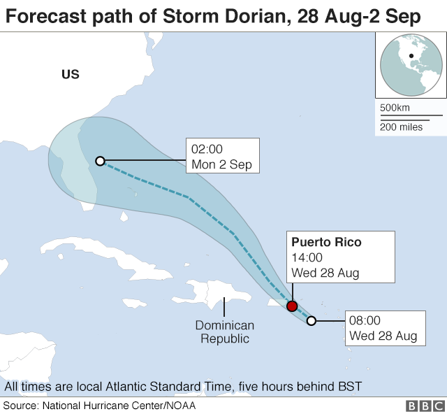 Dorian - National Hurricane Center/NOAA